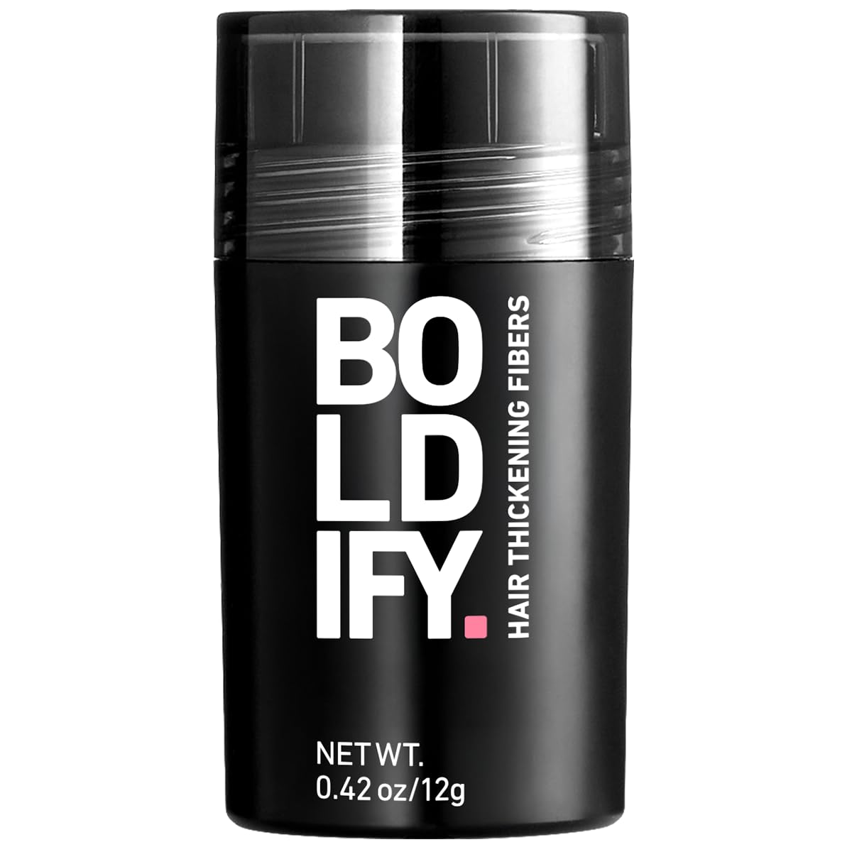 Black BOLDIFY Hair Fibers (12g) - Fill In Thinning and Fine Hair for an Instantly Fuller, Thicker Look - 14 Shades for Women & Men - Medium Brown