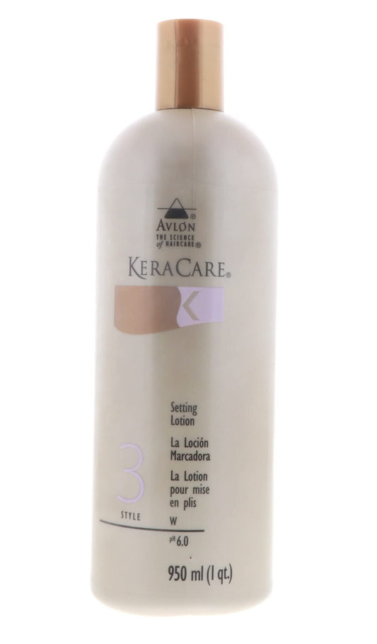 White Smoke Avlon KeraCare Setting Lotion 32 fl. oz. (950 ml)