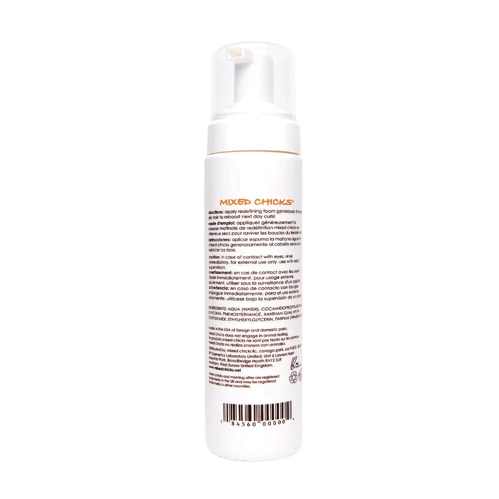 White Smoke Mixed Chicks Morning After Redefining Hair Foam, 8 fl.oz. / 236ml