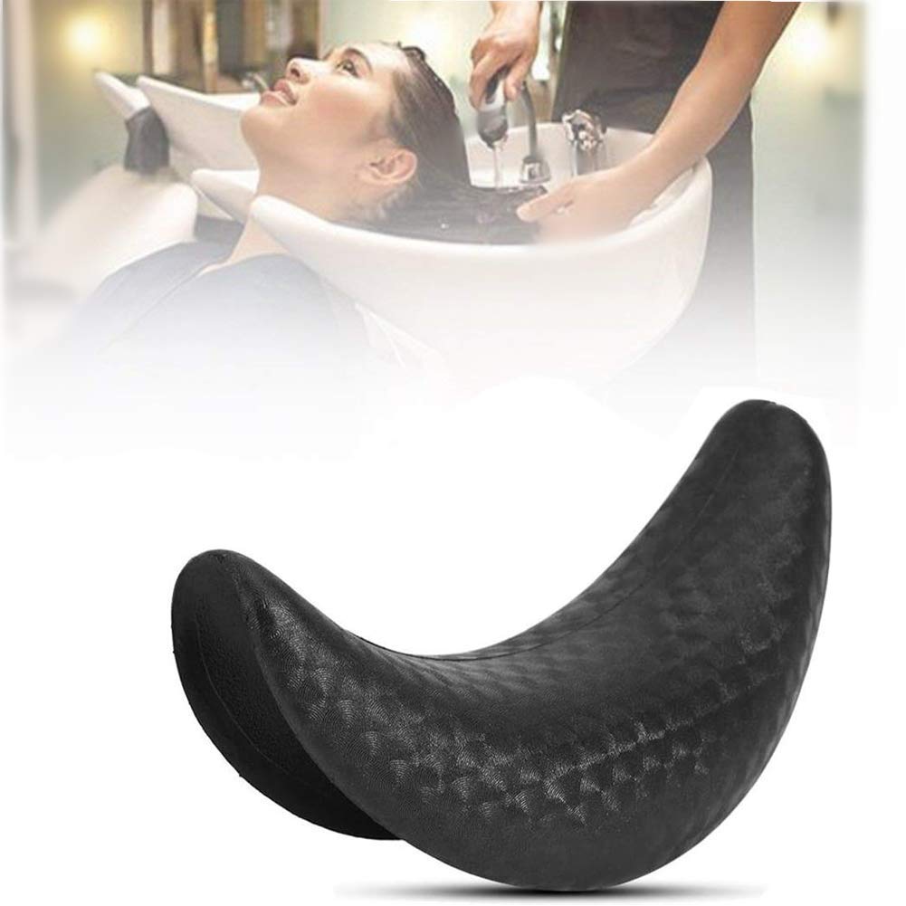 White Smoke Shampoo Bowl Neck Rest,Shampoo Bowl Neck Cushion,Shampoo Bowl Neck Cushion, Soft Gel Neck Rest Pillow for Salon Hair Wash Sink Basin Accessories