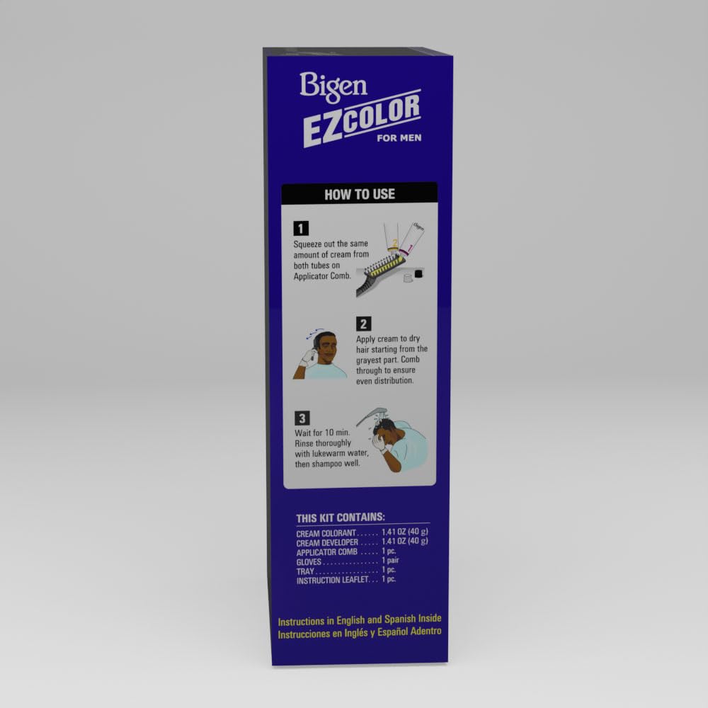 Gray M4n Bigen EZ Color for Men Natural Brown - 3 Pack