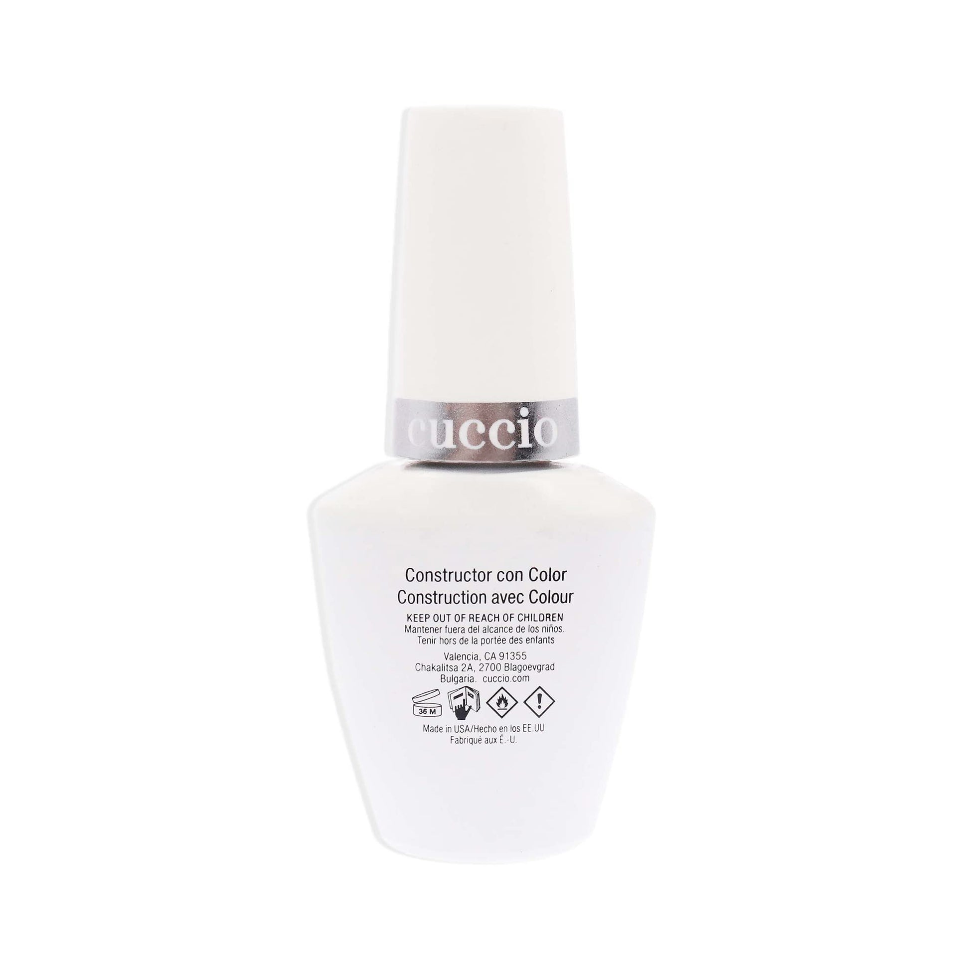 Lavender Cuccio Pro Brush-On Colour Builder Soak-Off Gel - Calcium Enriched - Easy Brush-On - Perfect Light Color - Reinforce, Build, Shape And Extend The Natural Nail - Gleaming Rose - 0.43 Oz Nail Polish