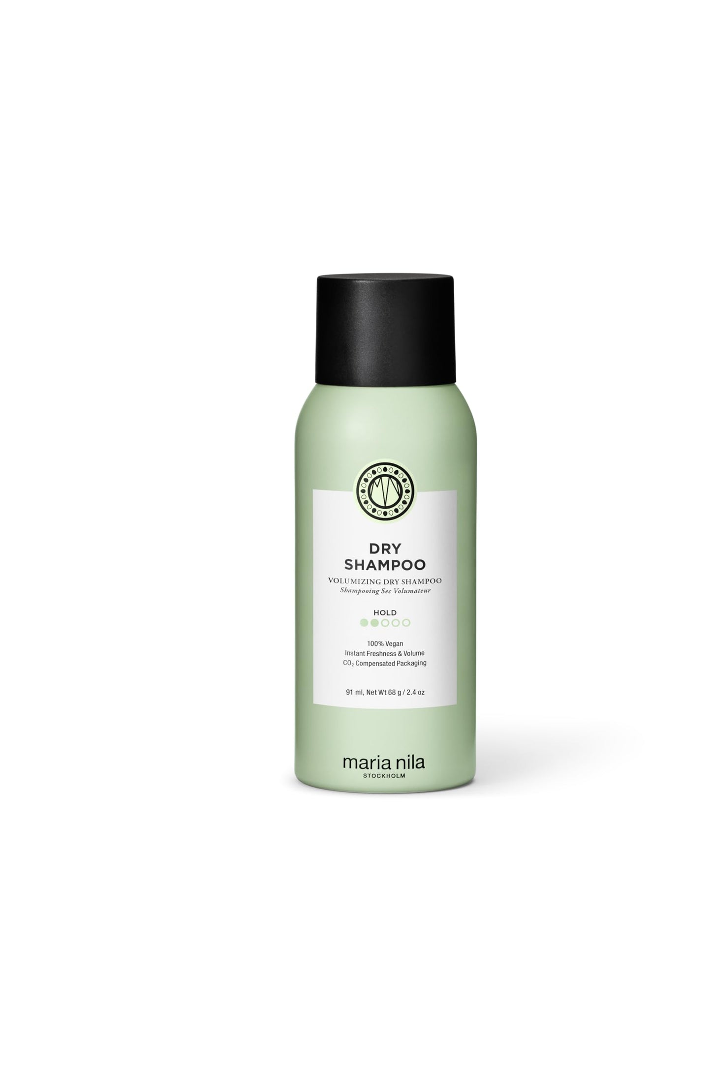 White Smoke Maria Nila Dry Shampoo, Freshens up Greasy Hair, Adds Volume to Fine Hair, 100% Vegan & Sulfate/Paraben free, 2.4 Oz / 91 ml