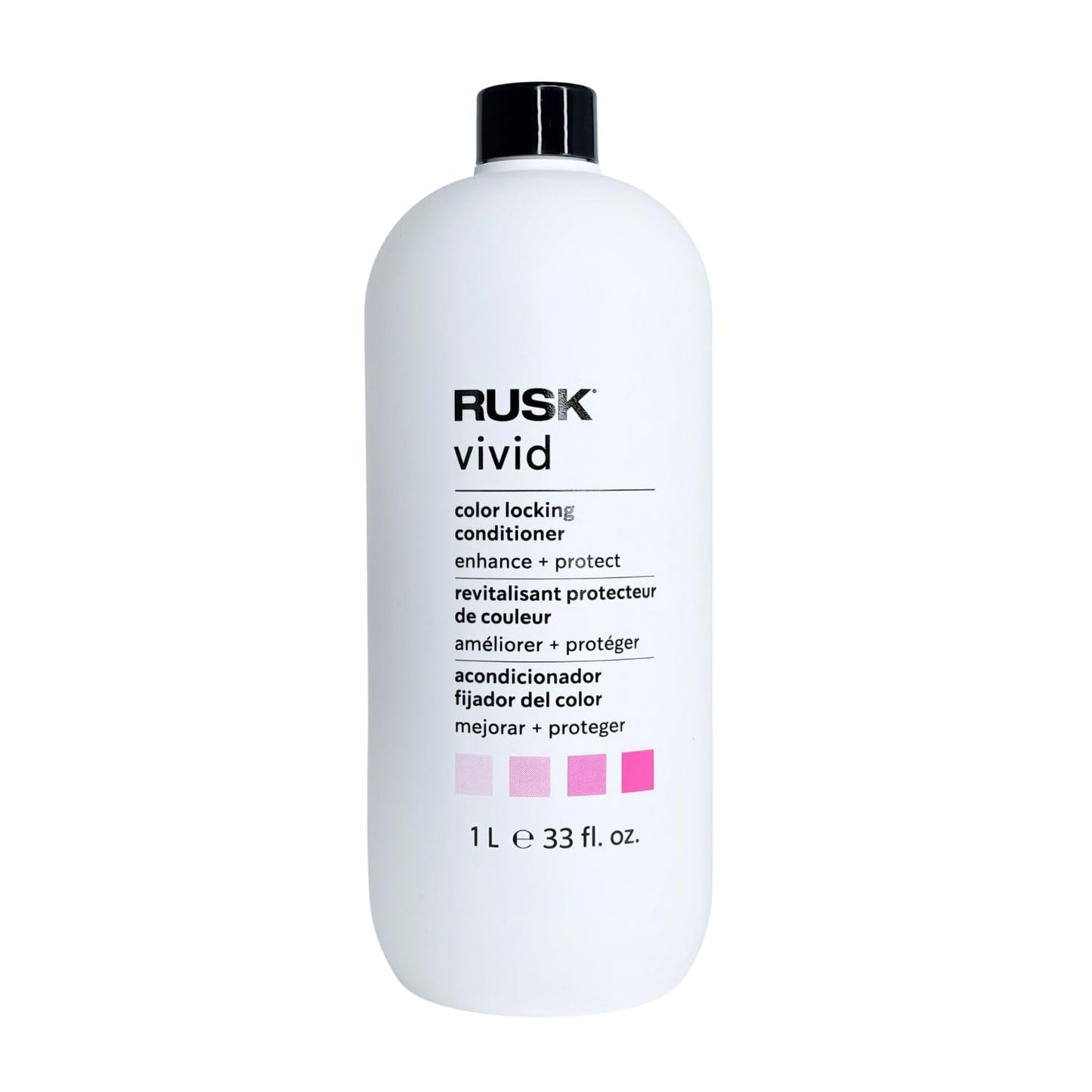 White Smoke RUSK Vivid Color Locking Conditioner 33 oz.