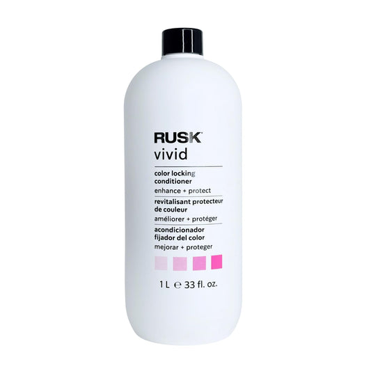 White Smoke RUSK Vivid Color Locking Conditioner 33 oz.
