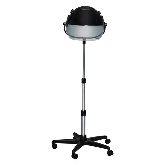 White Smoke GOLD N HOT Ionic Stand Bonnet Dryer