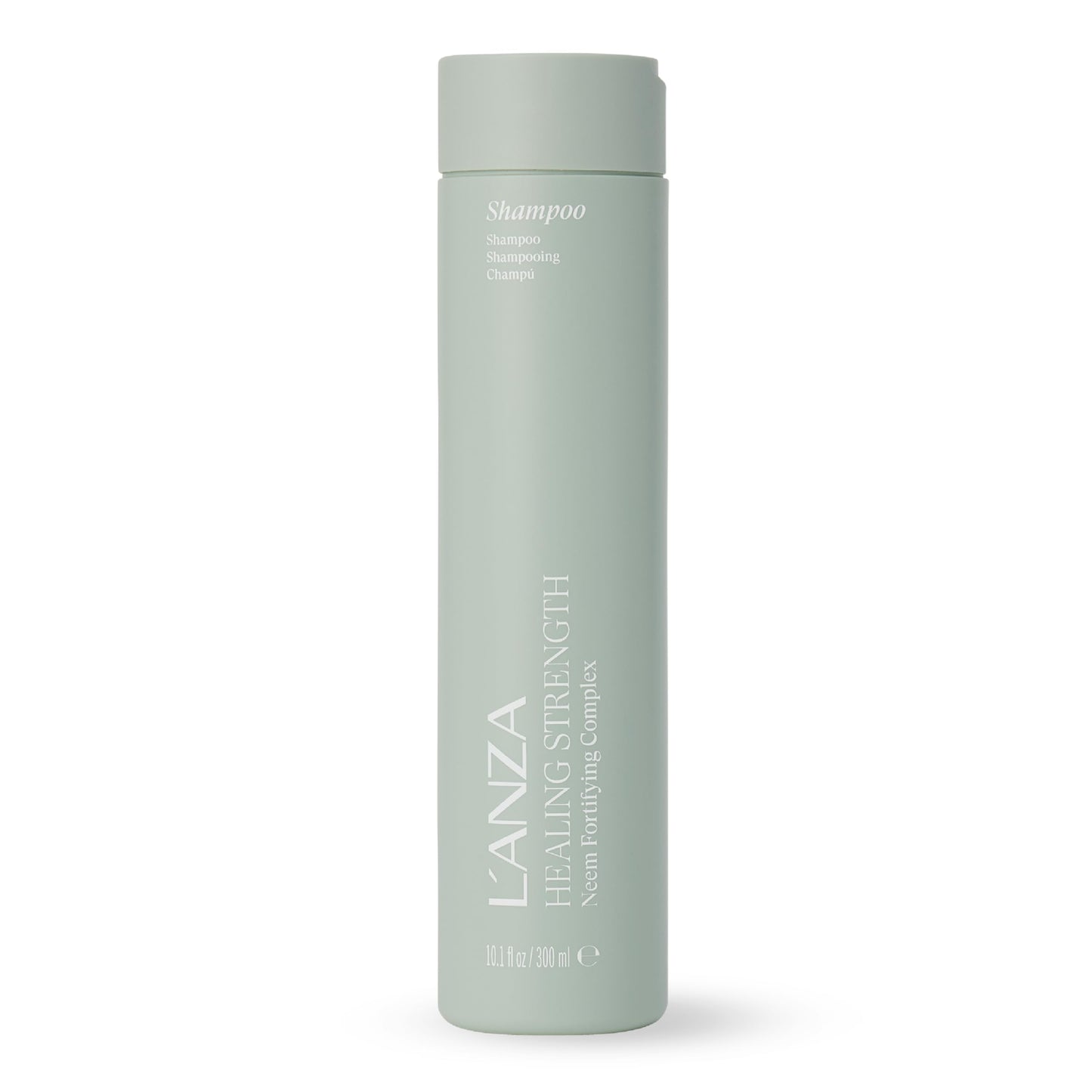 Gray L'ANZA Healing Strength Shampoo For Dry, Damaged Hair, Anti Aging Daily Shampoo that Strengthens, Repairs Damage, Moisturizing, Boosts Shine, Color Safe Anti-Humidity, Sulfate Free (10.1 Fl Oz)