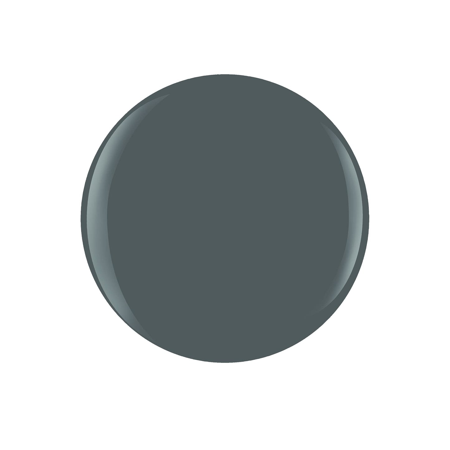 Dark Slate Gray Gelish Xpress Dip "Smoke The Competition" Disney Villains Collection, 1.5 oz. - Gray Creme