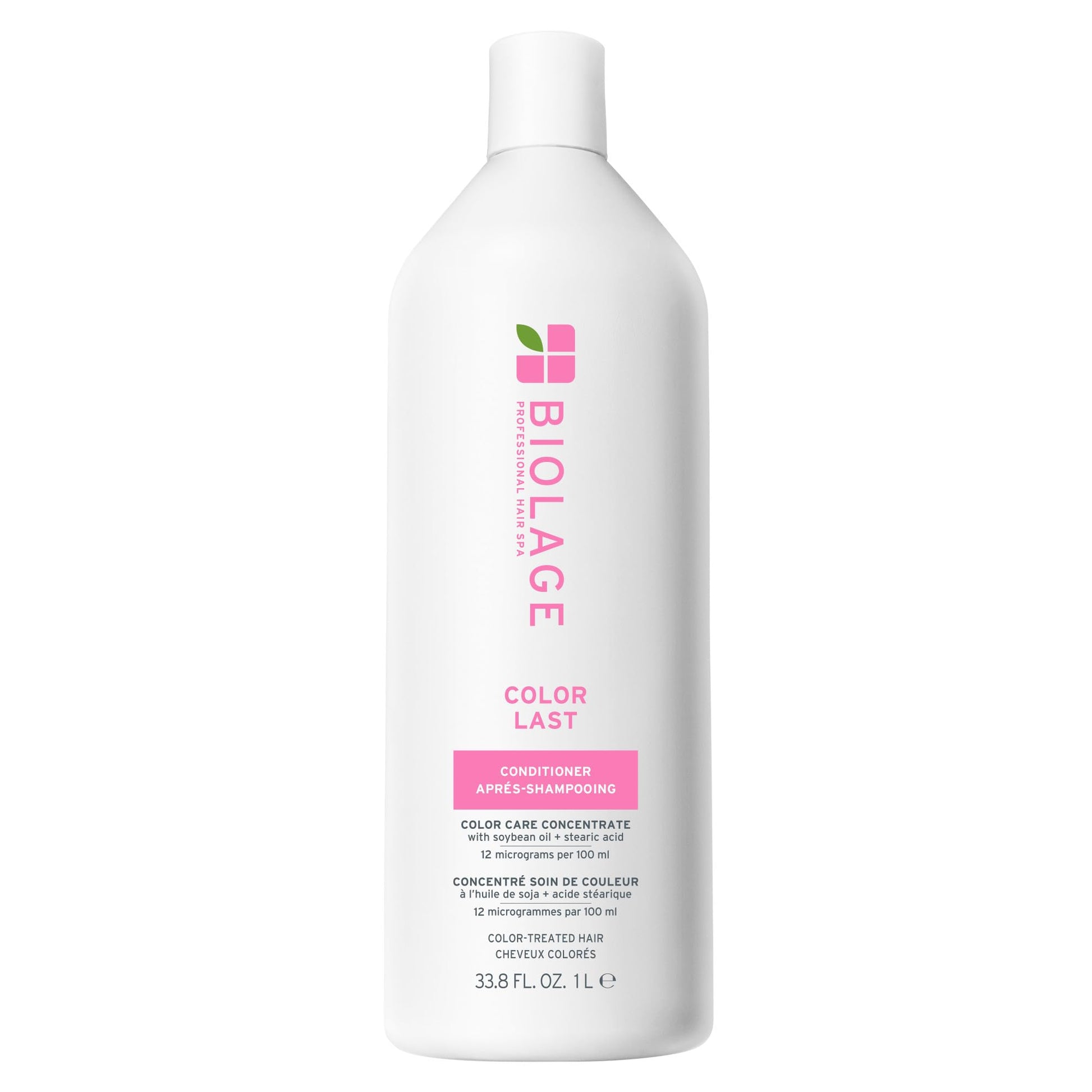 White Smoke Biolage Color Last Conditioner | Color Safe Conditioner | Helps Maintain Depth & Shine | For Color-Treated Hair | Paraben & Silicone-Free | Vegan| Cruelty Free | 33.8 Fl. Oz