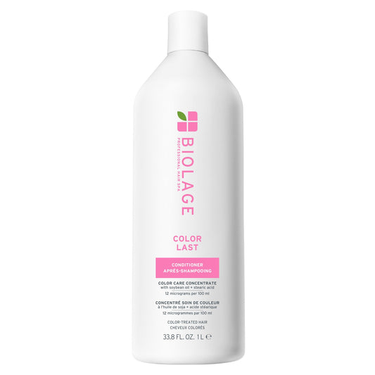 White Smoke Biolage Color Last Conditioner | Color Safe Conditioner | Helps Maintain Depth & Shine | For Color-Treated Hair | Paraben & Silicone-Free | Vegan| Cruelty Free | 33.8 Fl. Oz