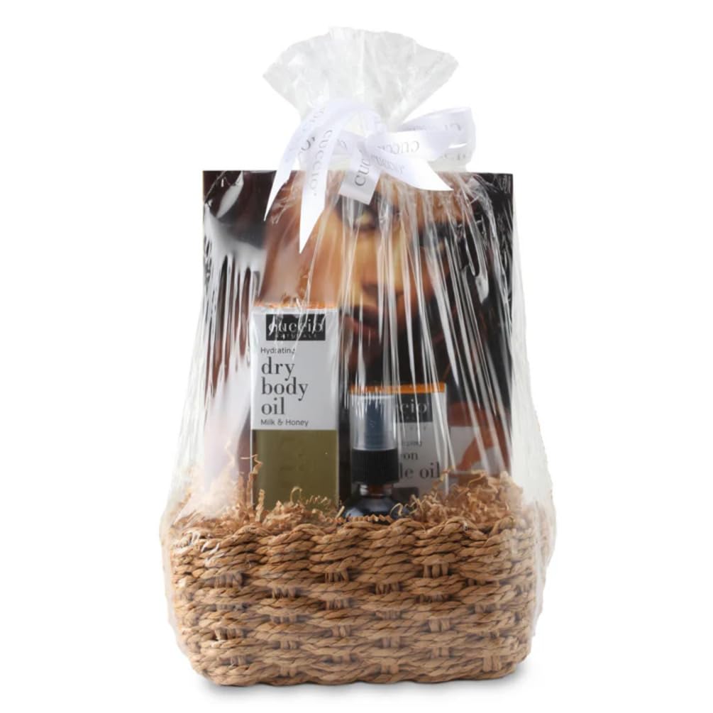 White Smoke Milk & Honey Gift Basket - Small