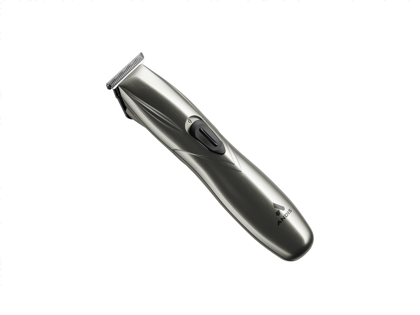 White Smoke Andis 32810 Slimline Pro Cord/Cordless Beard Trimmer, Lithium Ion T-Blade Trimmer, Close Cutting T-Blade Zero Gapped, Chrome