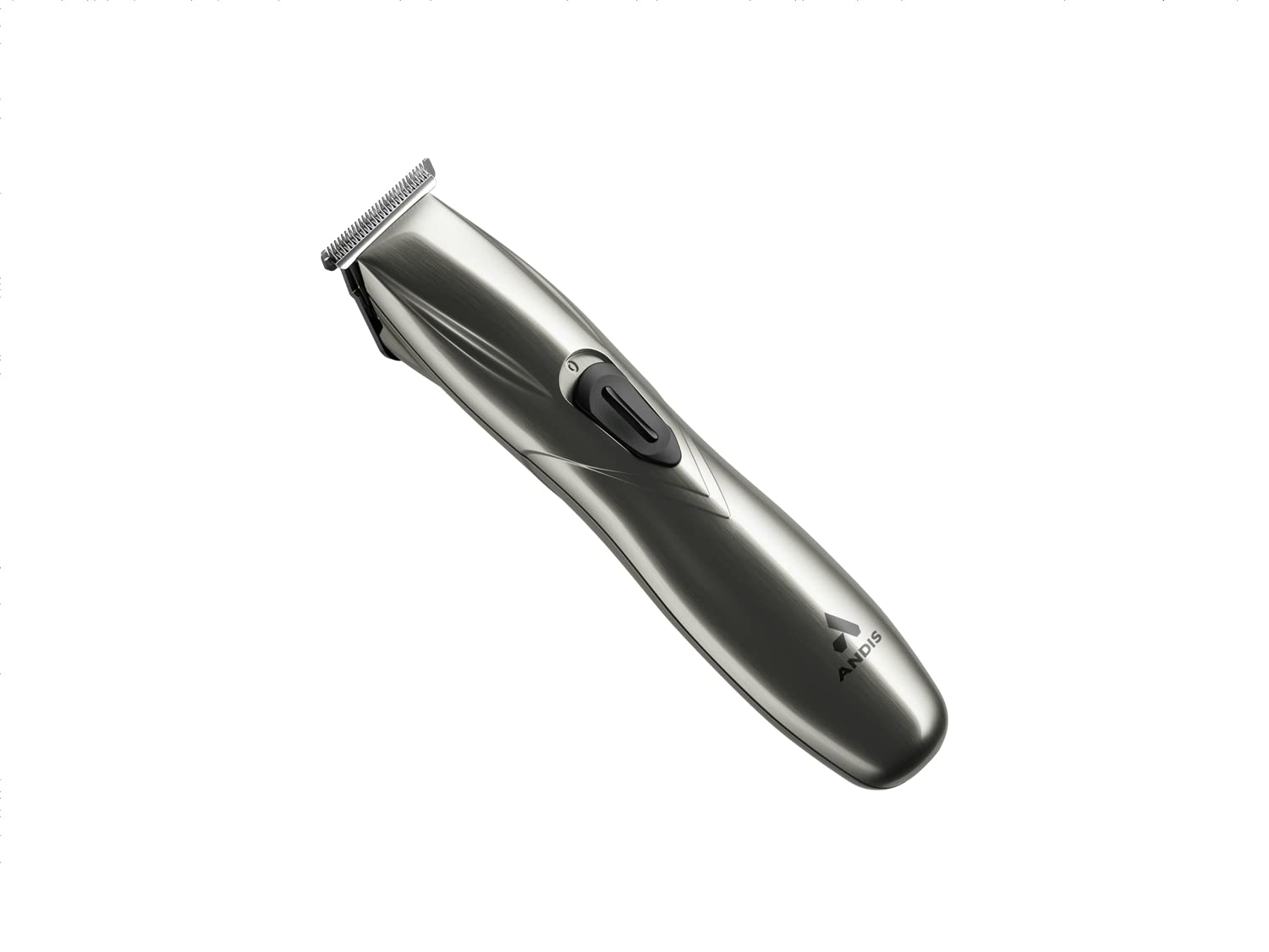 White Smoke Andis 32810 Slimline Pro Cord/Cordless Beard Trimmer, Lithium Ion T-Blade Trimmer, Close Cutting T-Blade Zero Gapped, Chrome