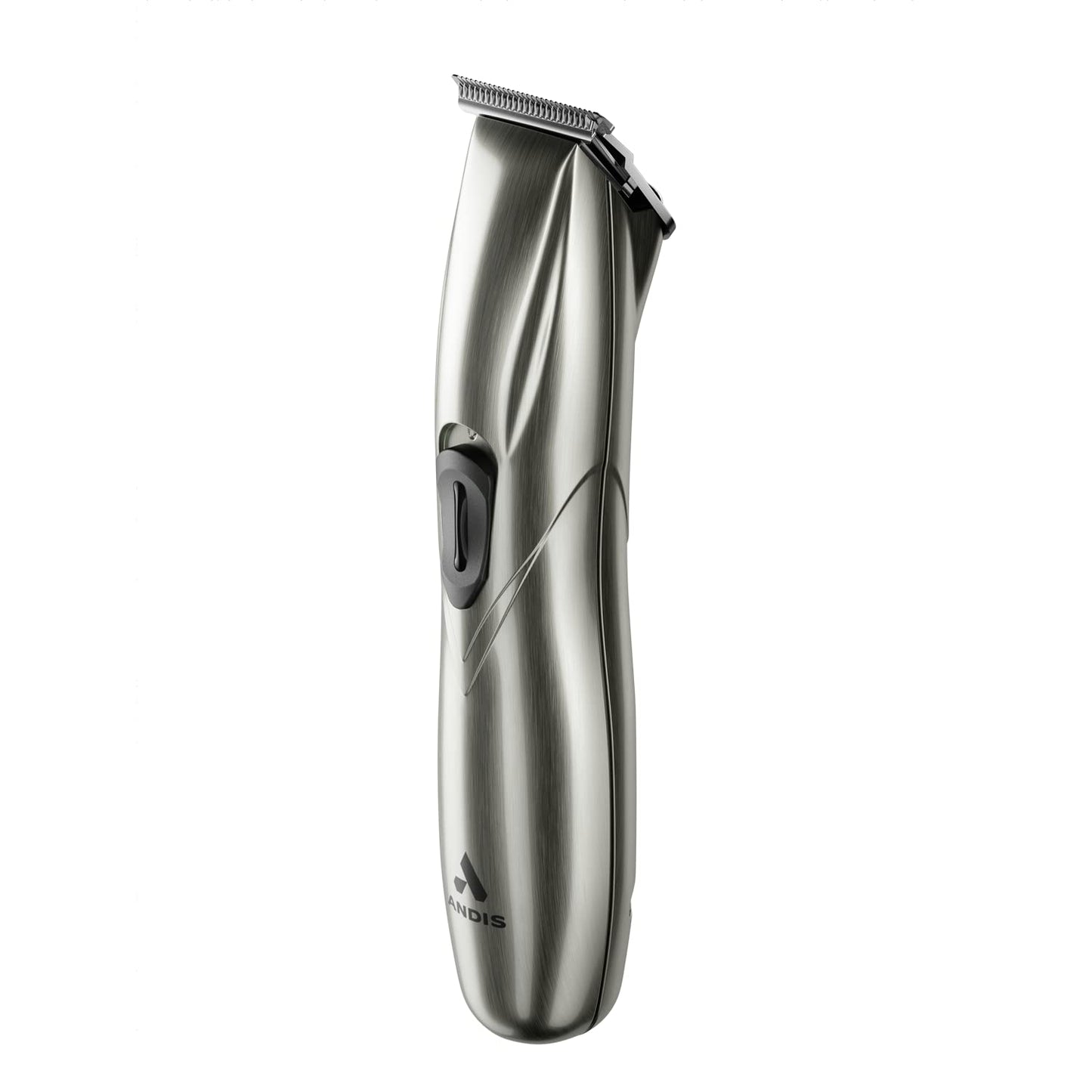 White Smoke Andis 32810 Slimline Pro Cord/Cordless Beard Trimmer, Lithium Ion T-Blade Trimmer, Close Cutting T-Blade Zero Gapped, Chrome