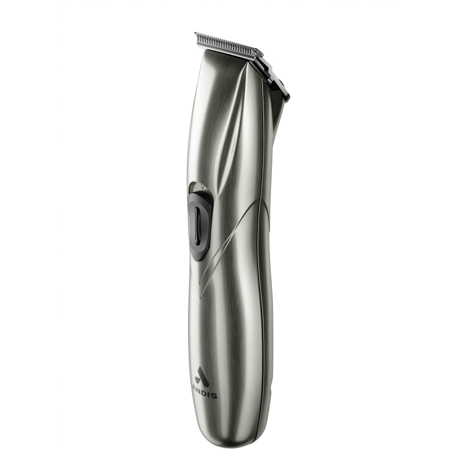 White Smoke Andis 32810 Slimline Pro Cord/Cordless Beard Trimmer, Lithium Ion T-Blade Trimmer, Close Cutting T-Blade Zero Gapped, Chrome
