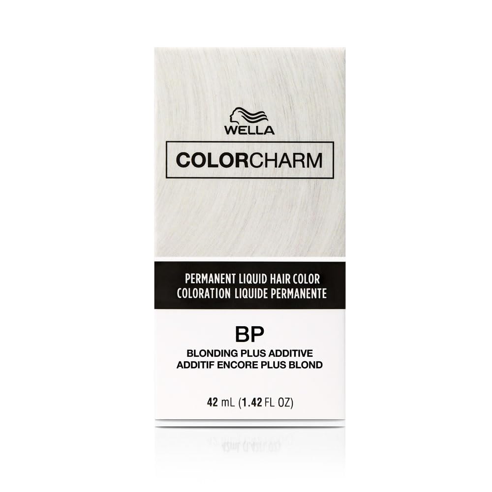 Light Gray COLORCHARM Permanent Liquid Hair Color | Blonding Plus Additive | Up to 100% Gray Coverage | 1.42 Fl Oz