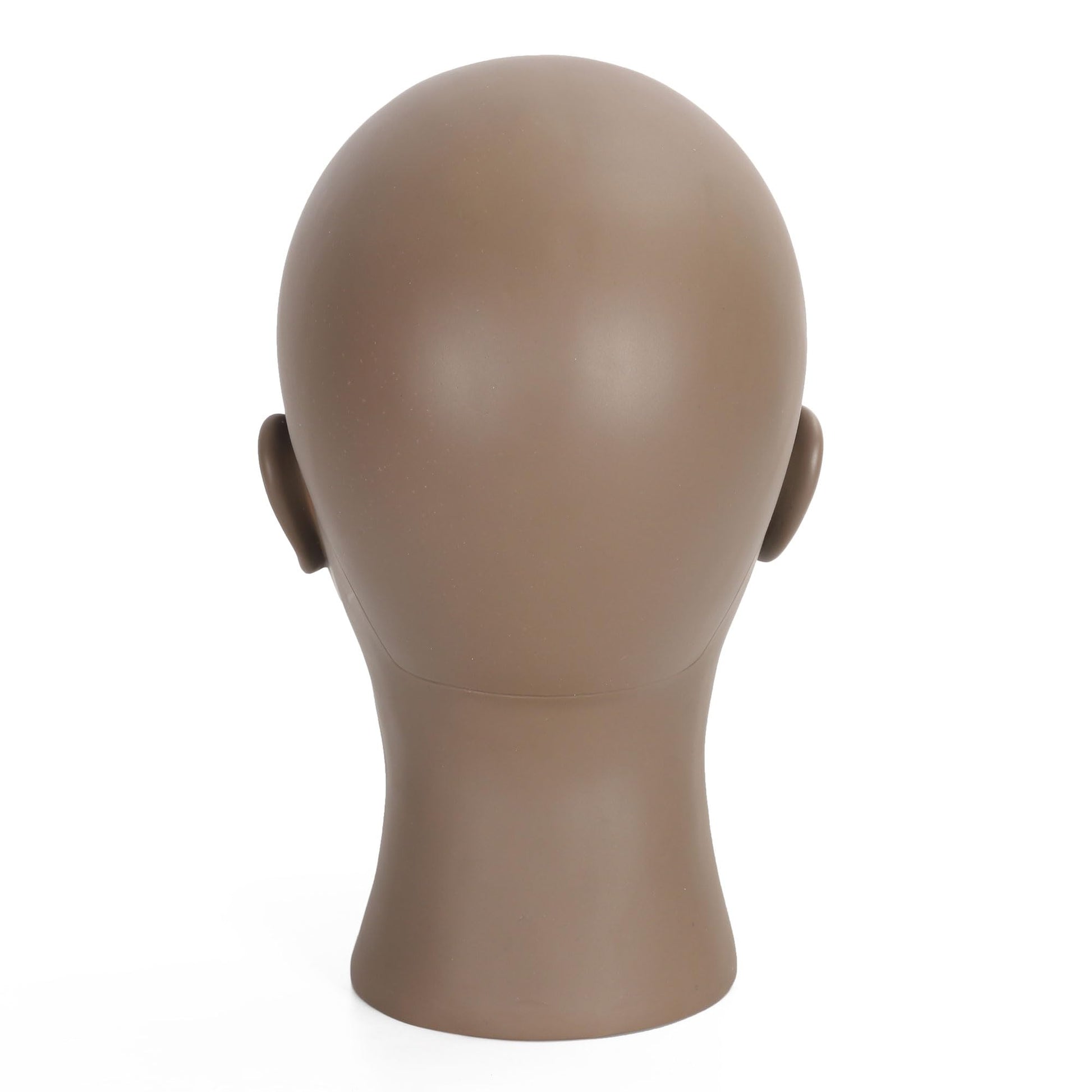 White Smoke TKIMHEQ Bald Female Mannequin Head Makeup Training Head Wig Head Professional Cosmetology for Wig Making and Display Hat Helmet Glasses Display Head Model with Free Clamp Stand