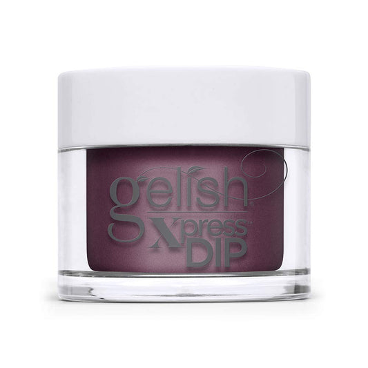 Lavender Gelish Xpress Dip From Paris With Love - Red Nail Dip Powder, Vibrant Color, Professional Quality, High Shine, Chip-Resistant, 1.5 ounce.