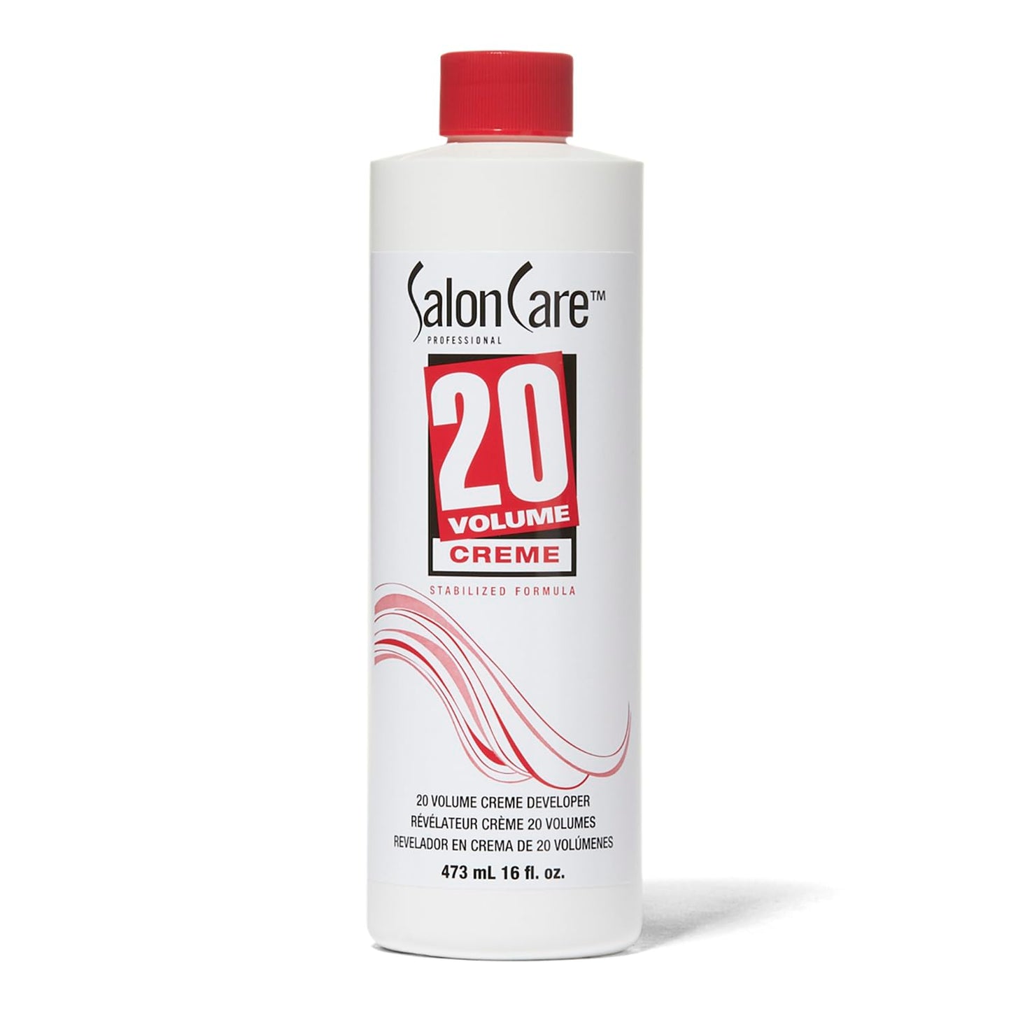 White Smoke Salon Care 20 Volume Creme Developer, Uniform Lift, Easy to Handle Cream Consistency, Stabilized Formula, 16 Ounce