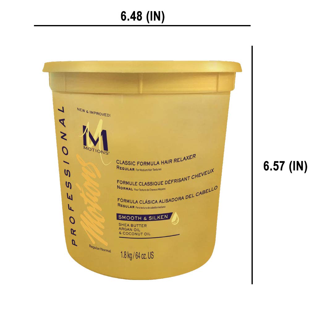 White Smoke Motions Motons Regular Hair Relaxer, 64 Ounce