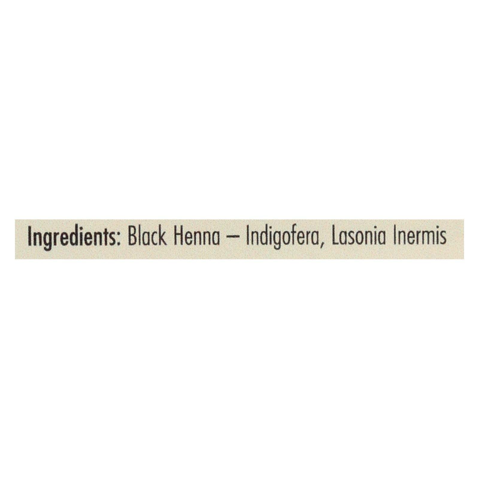 Light Gray Rainbow Research Henna Hair Color and Conditioner, Persian Black Deep Ebony, 4 Ounce