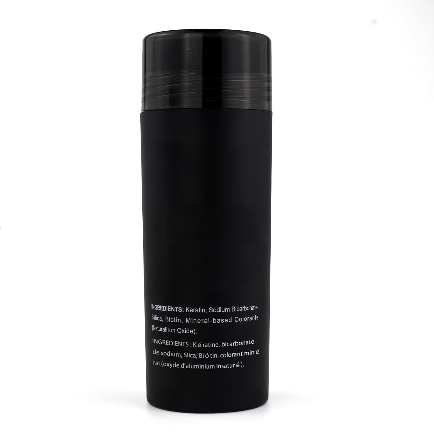 Black SOVONCARE Hair Fibers for Thinning Hair, Black Hair Building Fibers for Bald Spots Undetectable & Natural, Conceals Hair Loss, Fill In Fine Hair Powder Hair Thicker Instantly for Women & Men 28g