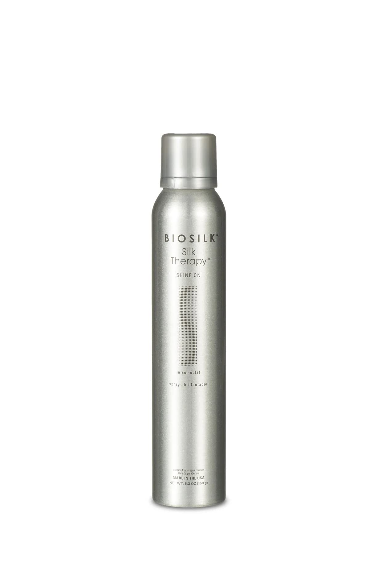 Gray BioSilk Shine On Spray, Biosilk