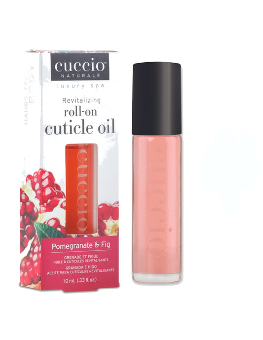 White Smoke Cuccio Naturale Revitalizing Roll-on Cuticle Oil Pomegranate & Fig 10ml