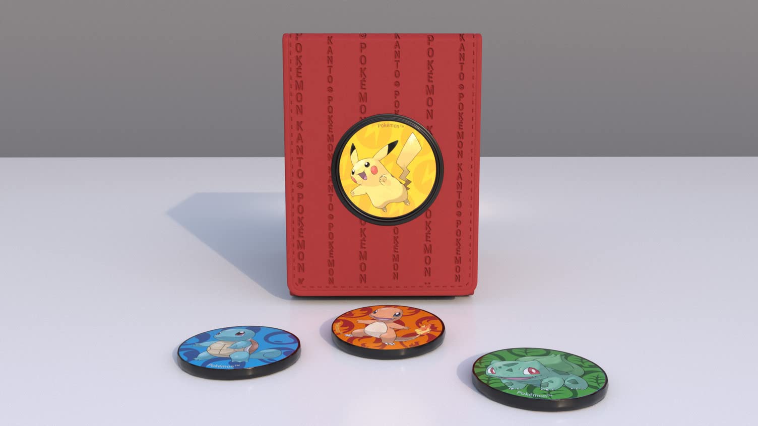 Light Gray Ultra PRO - Pokemon Kanto Alcove Click Deck Box