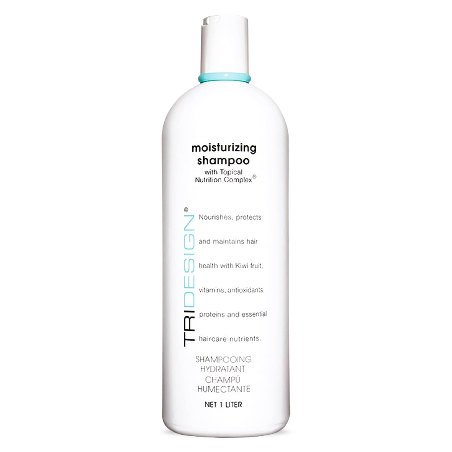 White Smoke TRIDESIGN Moisturizing Shampoo – Hydrating Shampoo for Dry Hair, Nourishing Moisturizer for Women and Men for Home or Salon Use, Moisturizing or Dry Scalp, 34 Oz