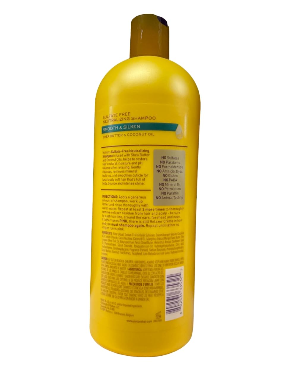 Dark Goldenrod Motions Neutralizing Shampoo