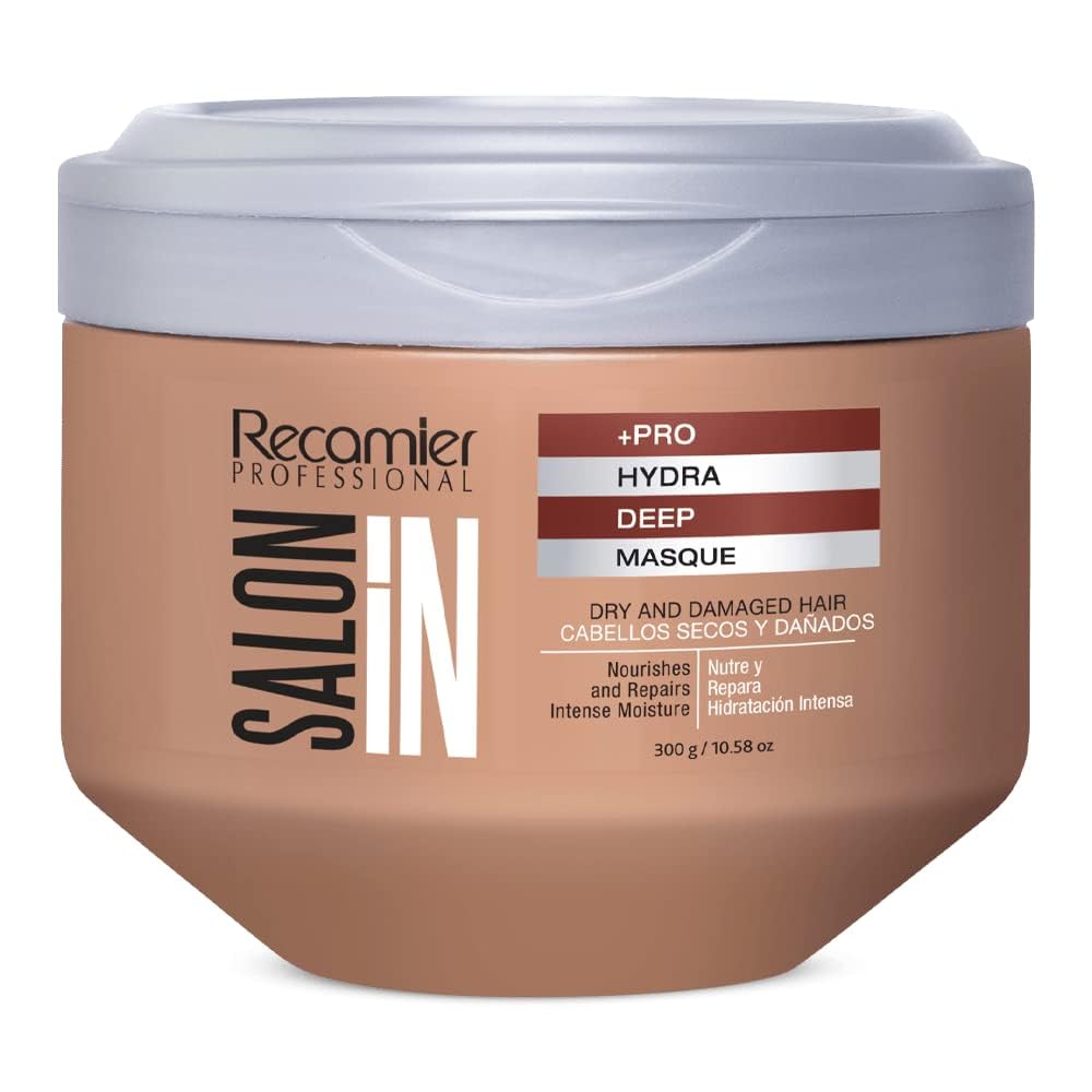 White Smoke Recamier Professional Salon In +Pro Hydra Repair Hair 3 pack kit - Shampoo 33.8oz + Conditioner 33.8oz + Deep Treatment Mask 10.58oz