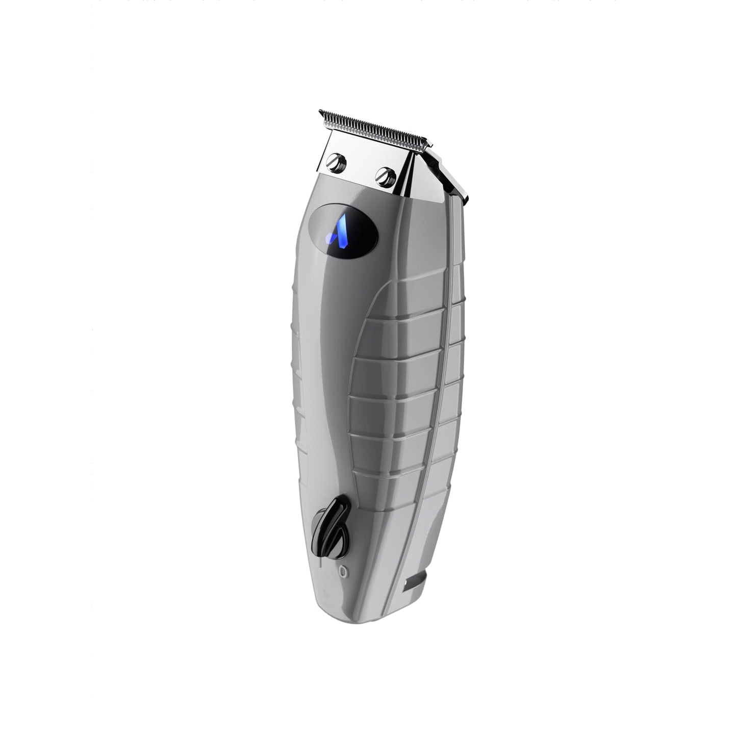 White Smoke Andis 74055 Professional Corded/Cordless Hair & Beard Trimmer, Zero Gapped, Close Cutting Carbon Steel T-Outliner Blade, Grey