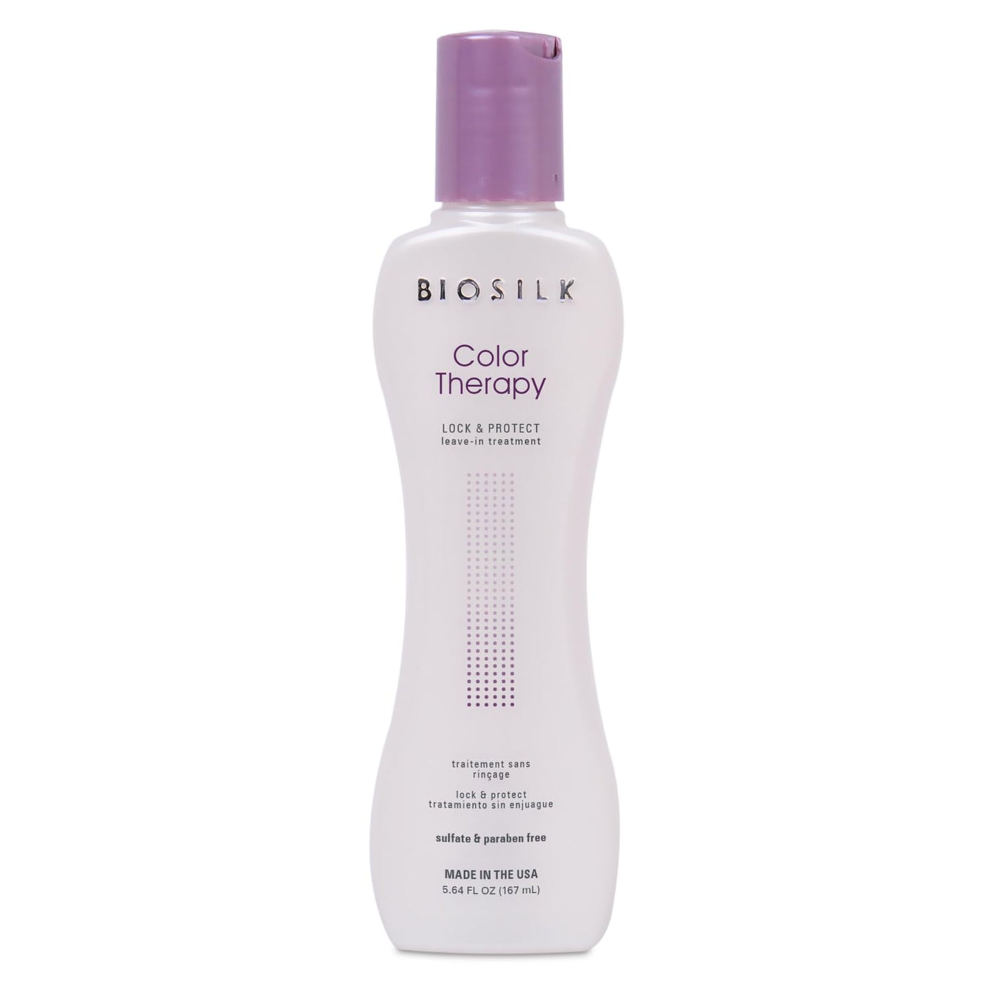Light Gray BioSilk Color Therapy Lock & Protect, Prevents Color Loss & Strengthens Hair, Keeps Color Vibrant & Rich, Sulfate, Paraben & Cruelty-Free, 5.64 Oz