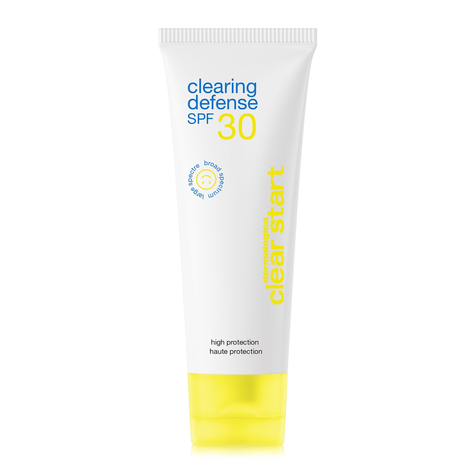 White Smoke Dermalogica Clear Start Clearing Defense SPF30 (2 Fl Oz) Sunscreen Moisturizer for Acne Prone Skin with Vitamin C - Lightweight and Mattifying, Helps Reduce Shine