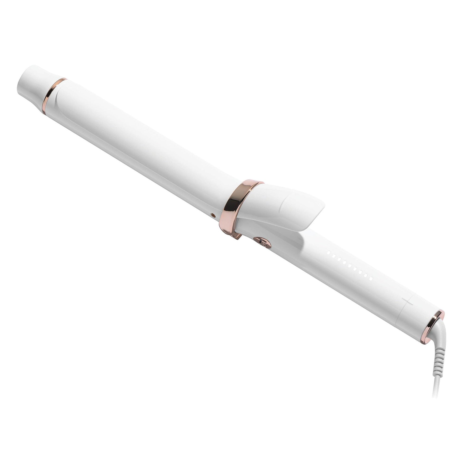 White Smoke T3 SinglePass Curl X Extra-Long Barrel Curling Iron with 9 Heat Settings and Ceramic Barrel for Fast Styling and Lasting Results on All Hair Types