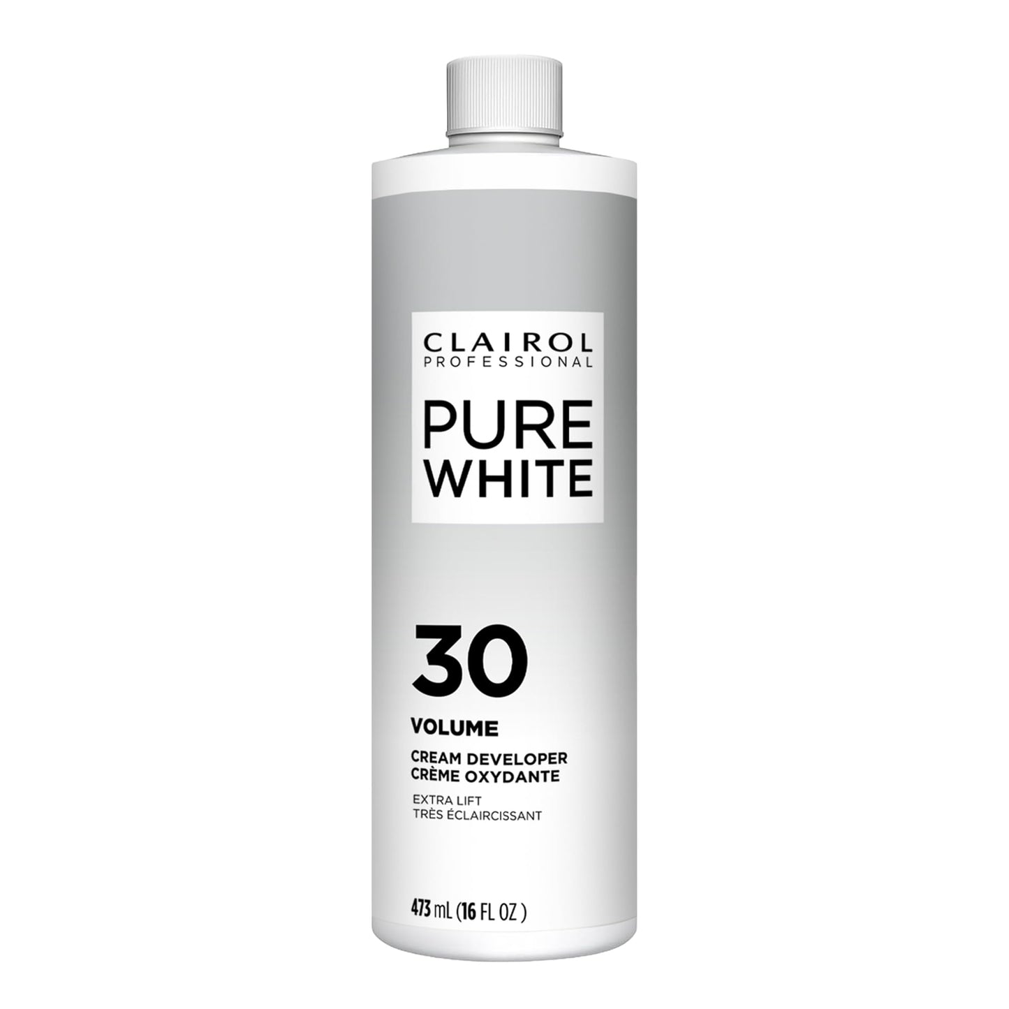 White Smoke Clairol Professional Pure White 30 volume Crème Developer, 16 oz
