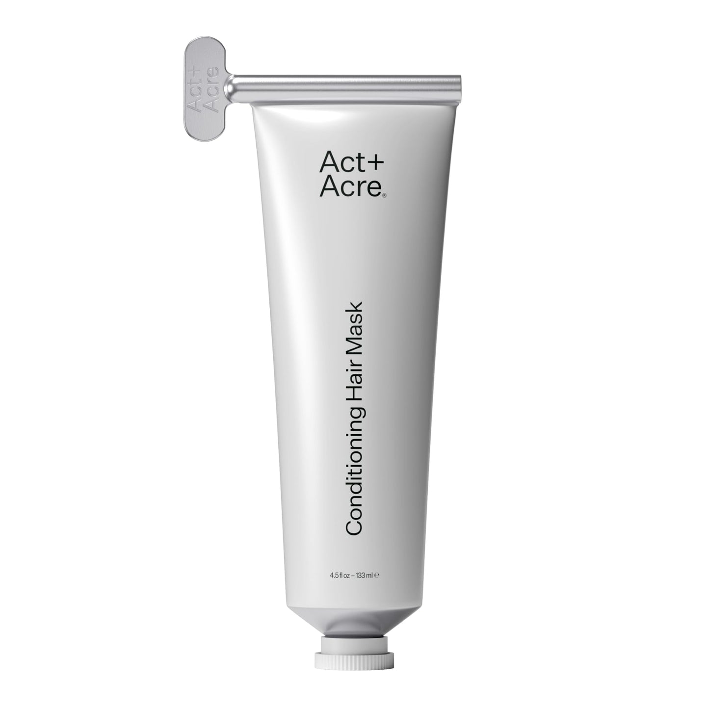 White Smoke ACT+ ACRE Restorative Conditioning Hair Mask - Cold Processed Hair Treatment for Hydrating Dry and Damaged Hair - Moisturizing Silicone Free Hair Masks (4 Fluid Ounces)