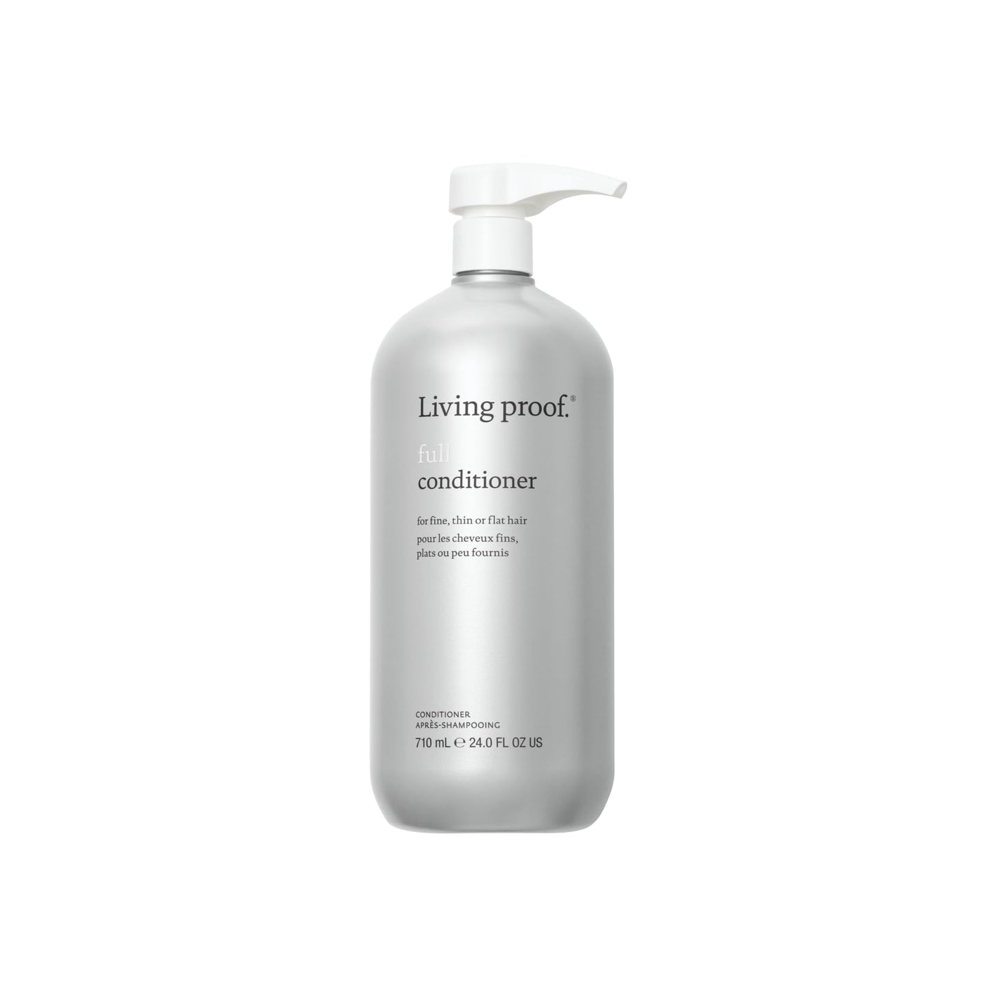 White Smoke Living Proof Full Conditioner Volumizing & Moisturizing Conditioner for Women, Paraben & Silicone Free, Safe for Color Treated Hair, 24 oz