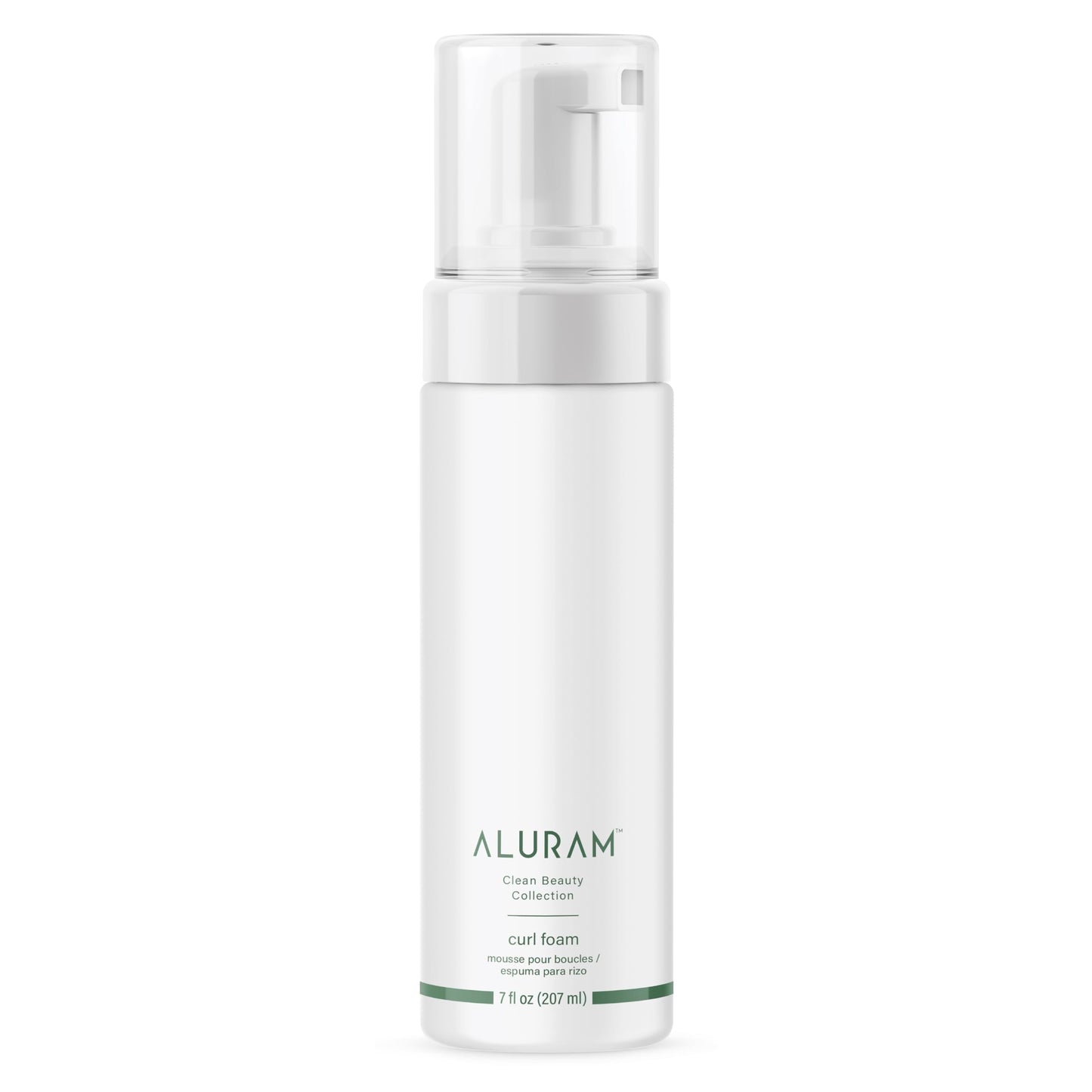 Lavender ALURAM Curl Foam, Define, Enhance & Nourish Curls, 7 Fl Oz