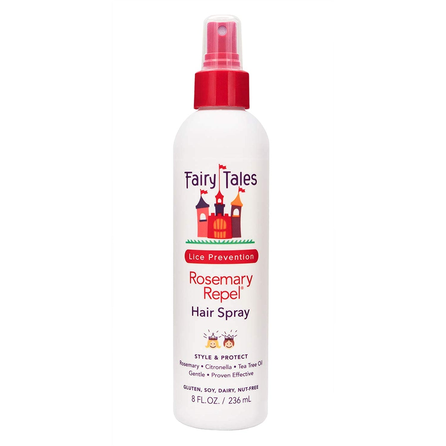 White Smoke Fairy Tales Rosemary Repel Hair Spray, 8 oz (Pack of 2)