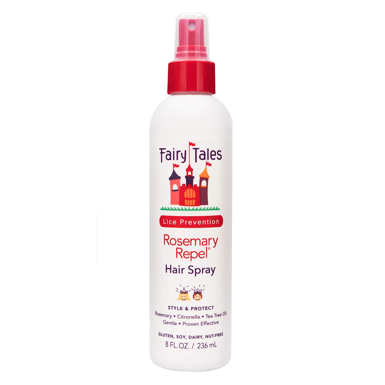 White Smoke Fairy Tales Rosemary Repel Hair Spray, 8 oz (Pack of 2)