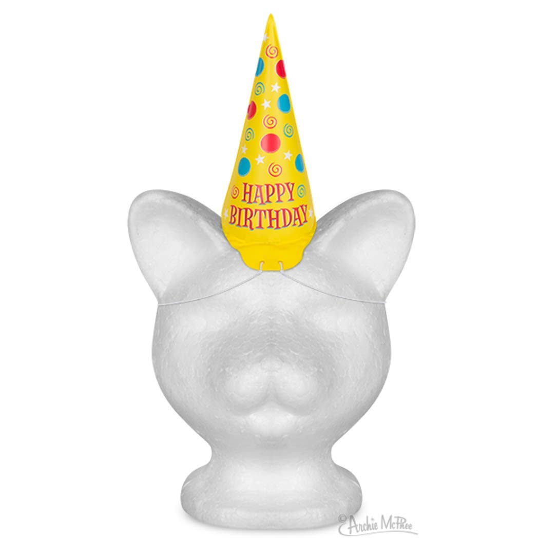 White Smoke Cat Mannequin Head!