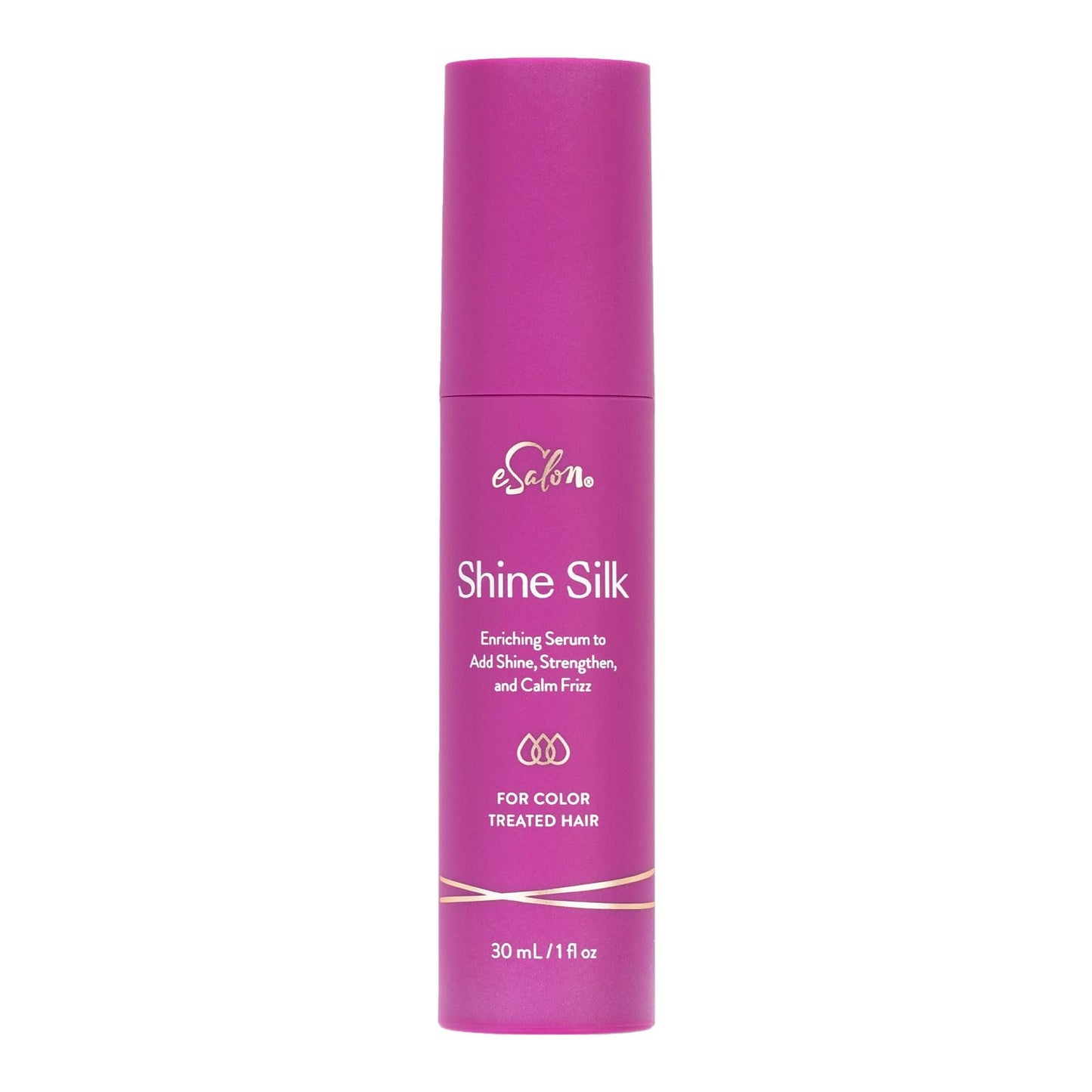 Maroon eSalon Shine Silk Hair Serum With Argan Oil 1 fl oz
