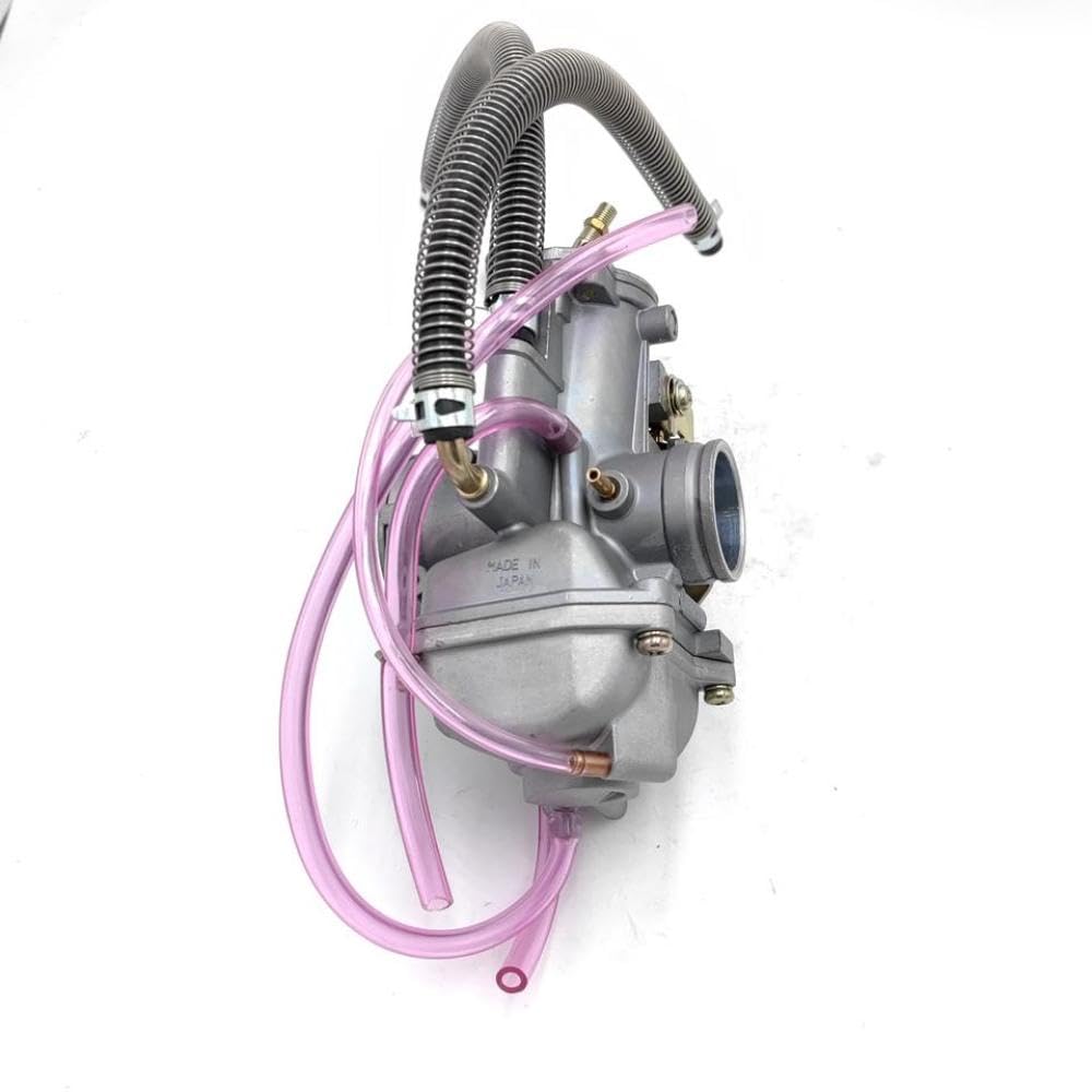 White Smoke DEFYAN Carburetor 30mm Fits TM30 TMX Compatible with Lanza DT230 DT200WR DT200S RZ250 RZ350 Flat Slide Smoothbore