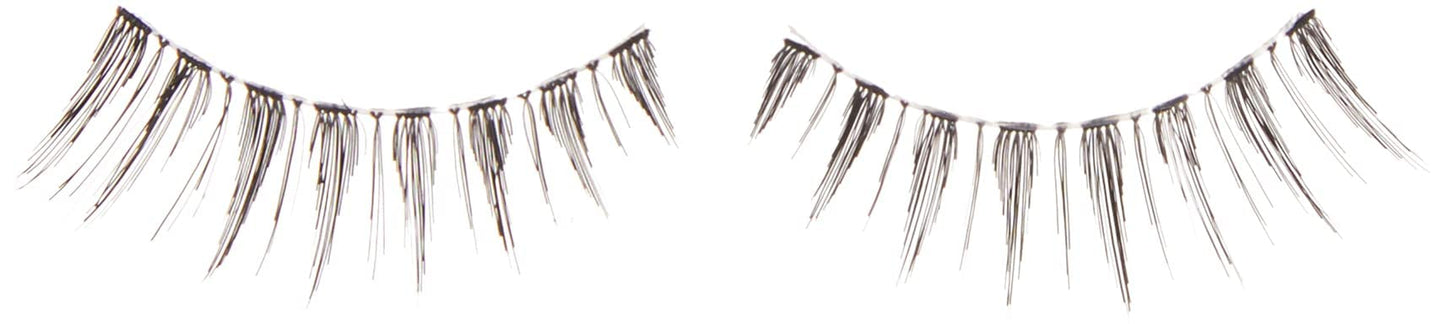 White Smoke Ardell Invisiband Lashes, Demi Pixies Black, 1 Pair