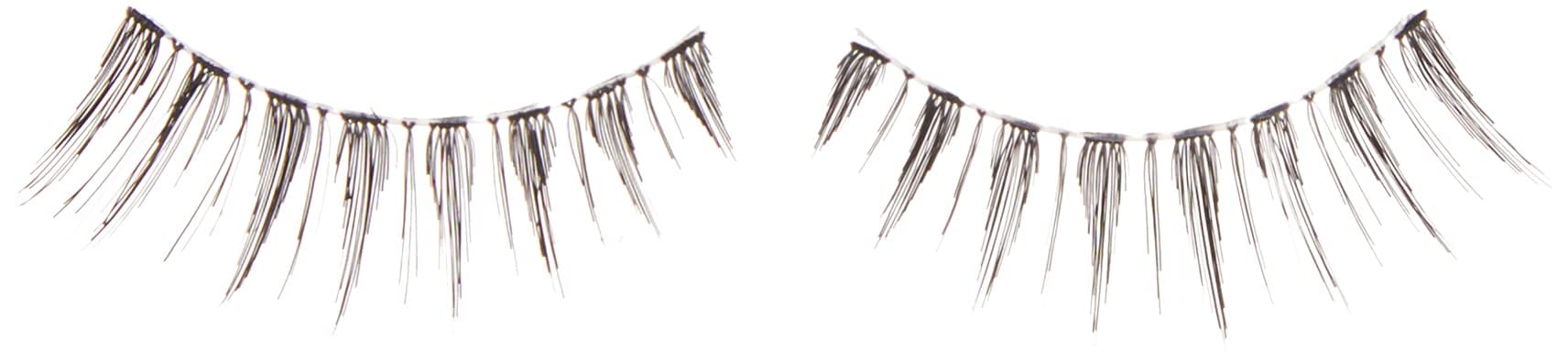 White Smoke Ardell Invisiband Lashes, Demi Pixies Black, 1 Pair
