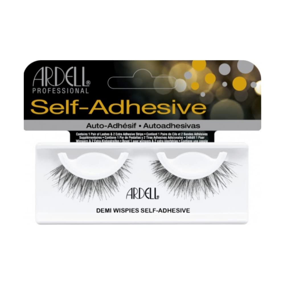 White Smoke Self-Adhesive Demi Wispies