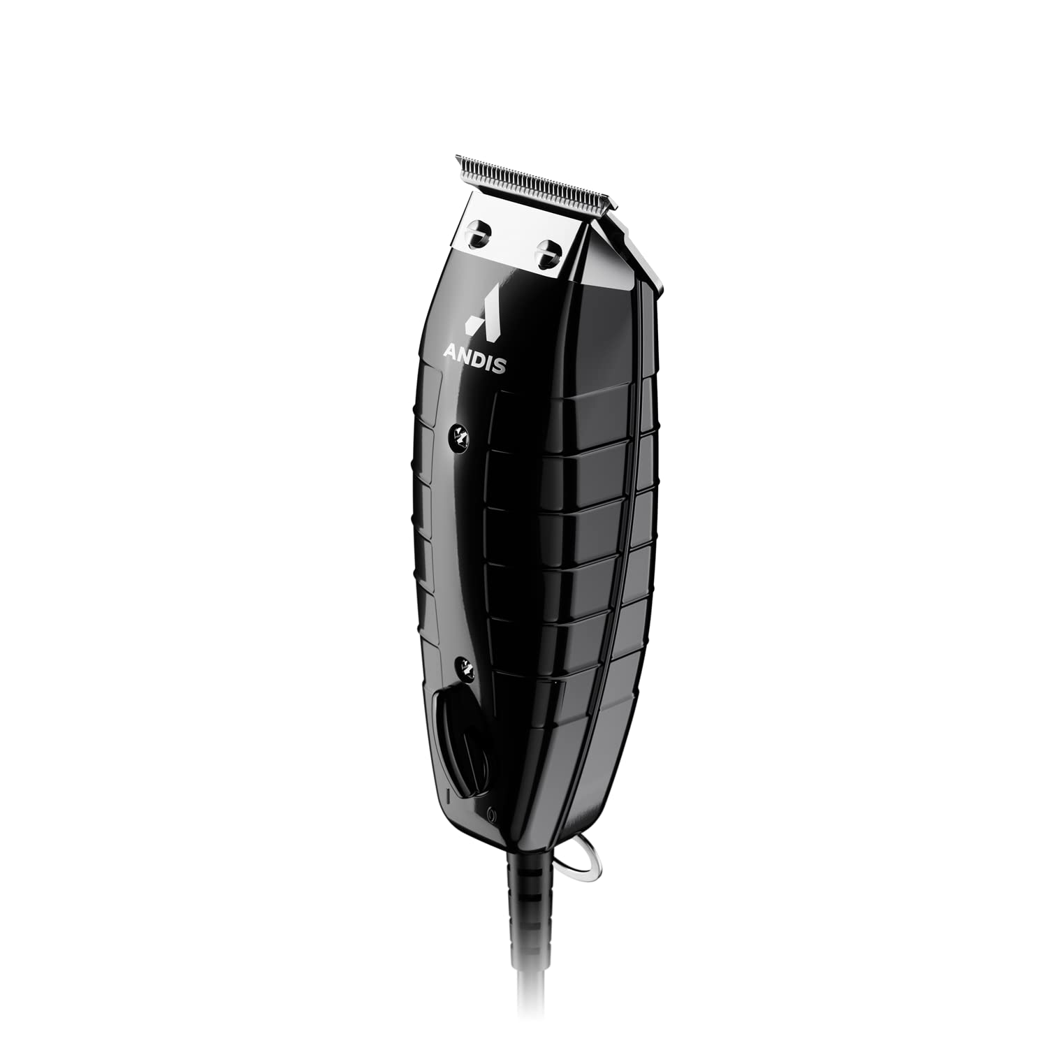 White Smoke Andis 04785 Professional GTX T-Outliner Beard & Hair Trimmer with Carbon Steel T-Blade, Bump Free Technology – Black
