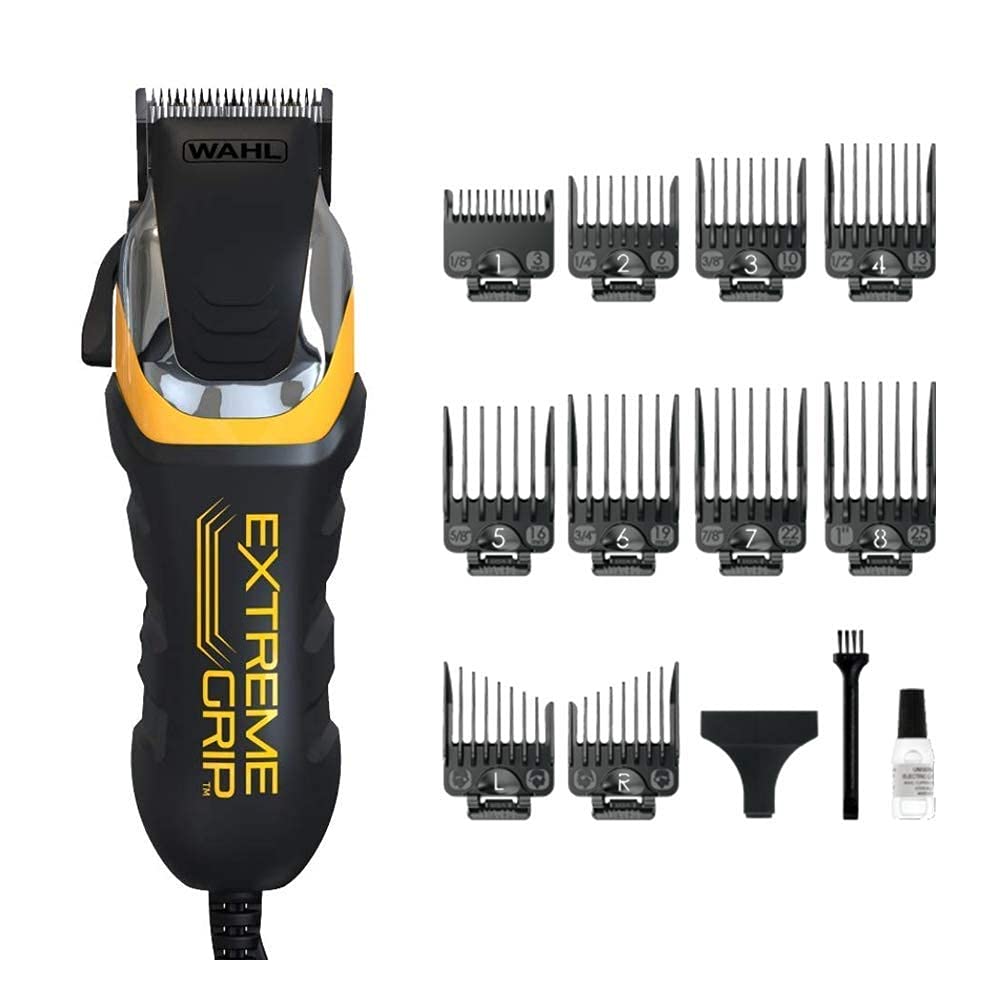 White Smoke Wahl - Extreme Grip Pro Complete 24 Pieces Haircutting Kit